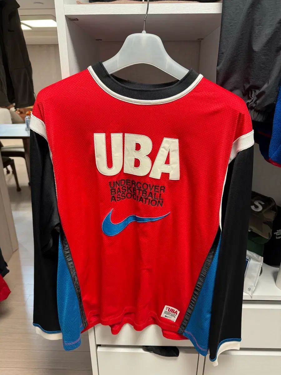 ナイキ UBA アンダーカバー バスケット ジャージ レッド XL