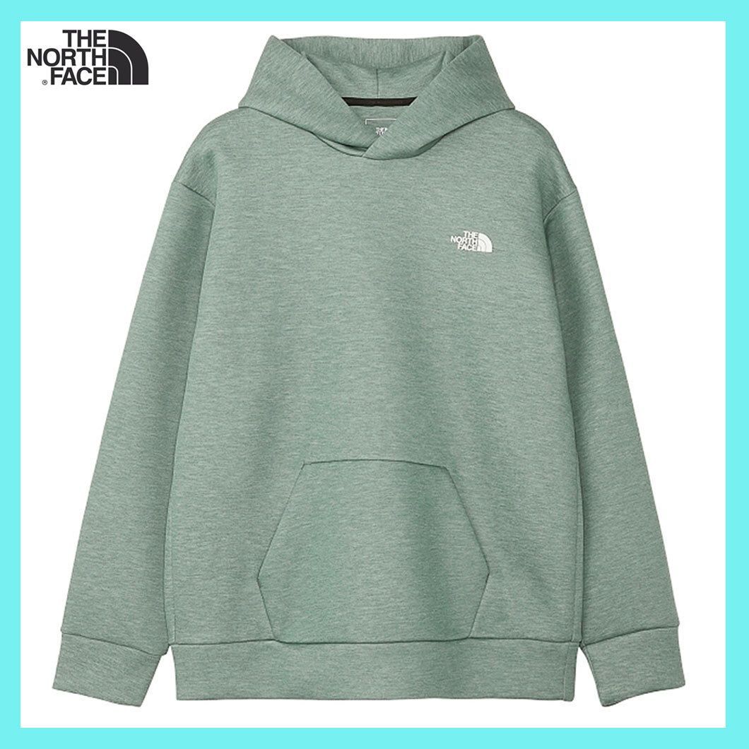 ノースフェイス テックエアースウェットワイドフーディ Tech Air Sweat Wide Hoodie NT 62385 ダークセージ パーカ XL_T 2