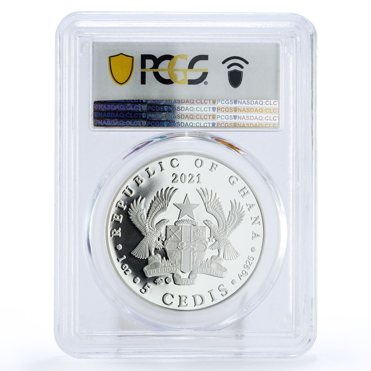 ガーナ 5セディ ウラジミール・ヴィソツキー作 リトル・トラジェ