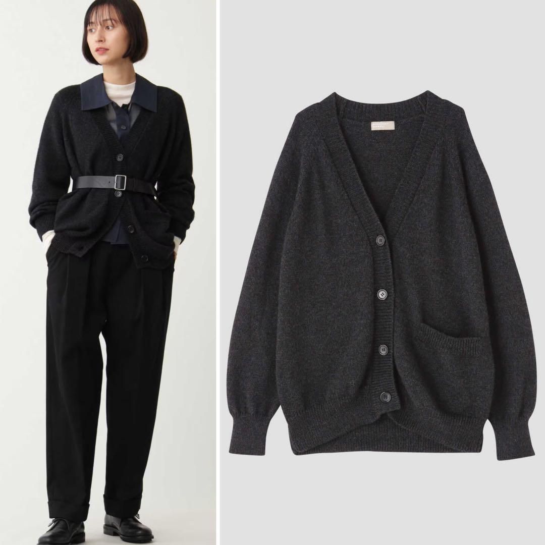 MARGARET HOWELL 定価5.3万 CHUNKY WOOLカーディガン - メルカリ