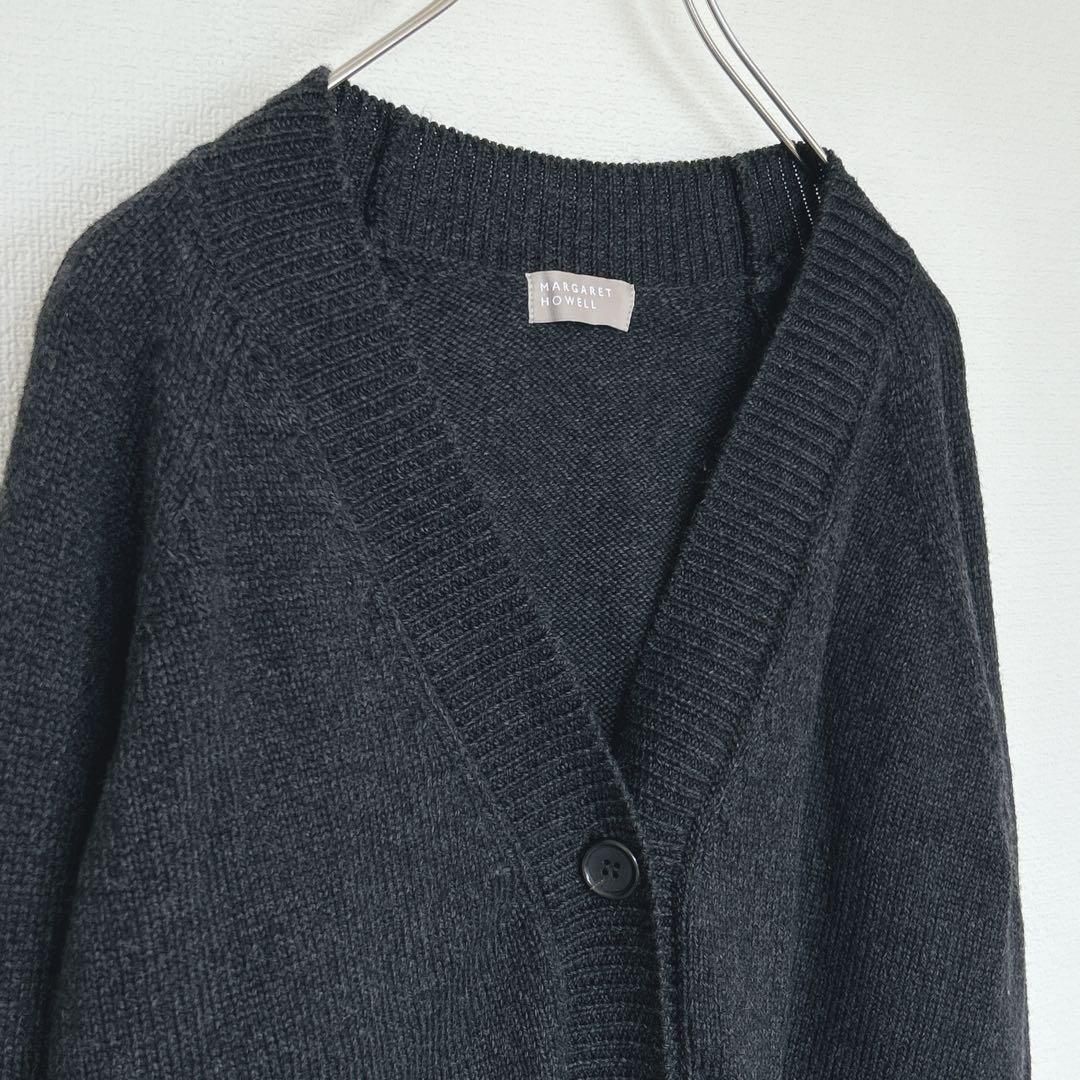 MARGARET HOWELL 定価5.3万 CHUNKY WOOLカーディガン - メルカリ