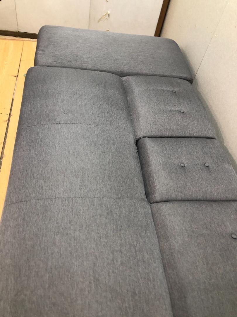 アイリスオーヤマ STSB-2110 ソファベッド 引き出し収納付き スツール