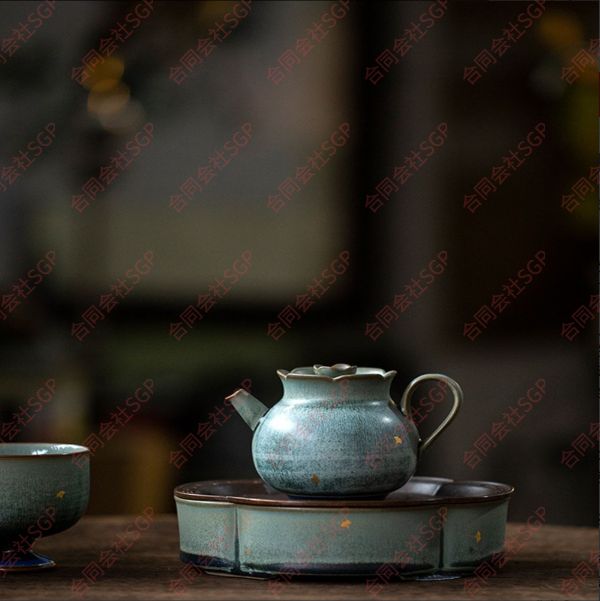 ティーポット 170ml 陶器製 急須 オシャレ 手作り 茶壺 紅茶ポット