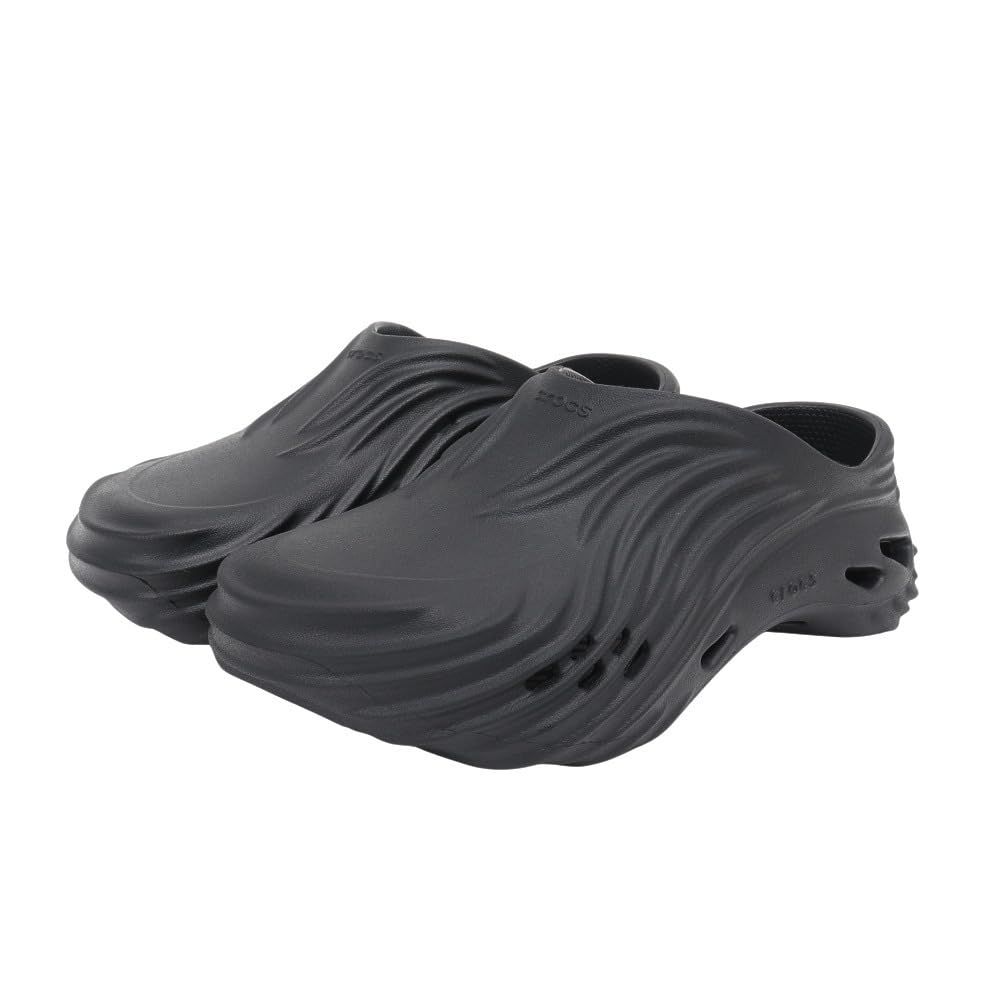 Crocs クロックス 男女兼用 大人用 Echo Wave ブラック 12 Women 10 Men 28 0 cm