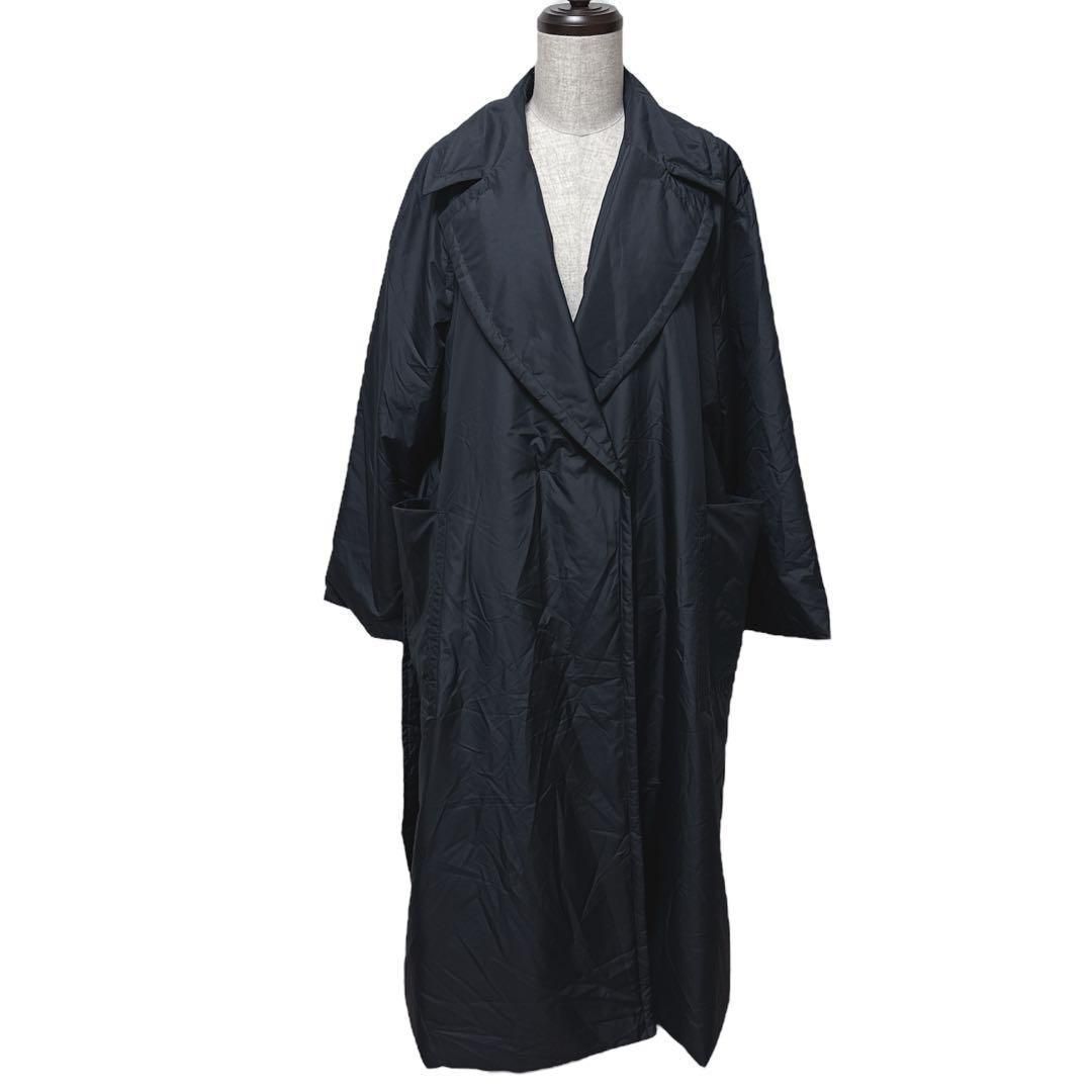 Ballsey 定価4.4万 パデットタフタ ベルテッドコート 36 ブラック