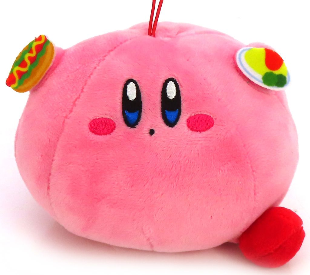 中古】キーホルダー まんぷくカービィ おいしいおでかけminiぬいぐるみ