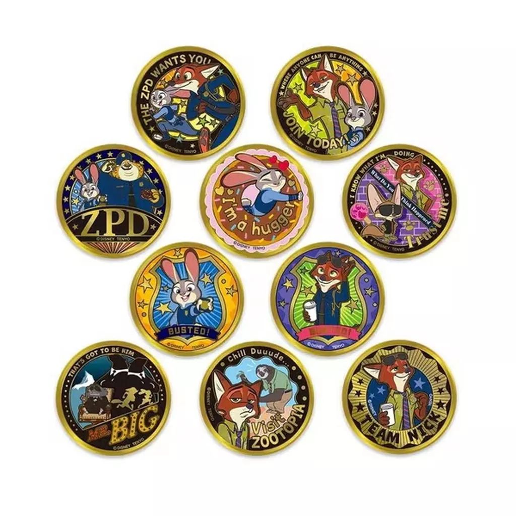 新品】バッジ・ビンズ 【ボックス】ズートピア 金バッジ Vol.1 - メルカリ