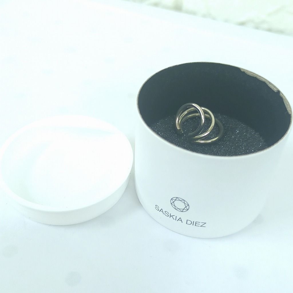 サスキアディツ WIRE BOLD イヤーカフTRIPLE SV 925