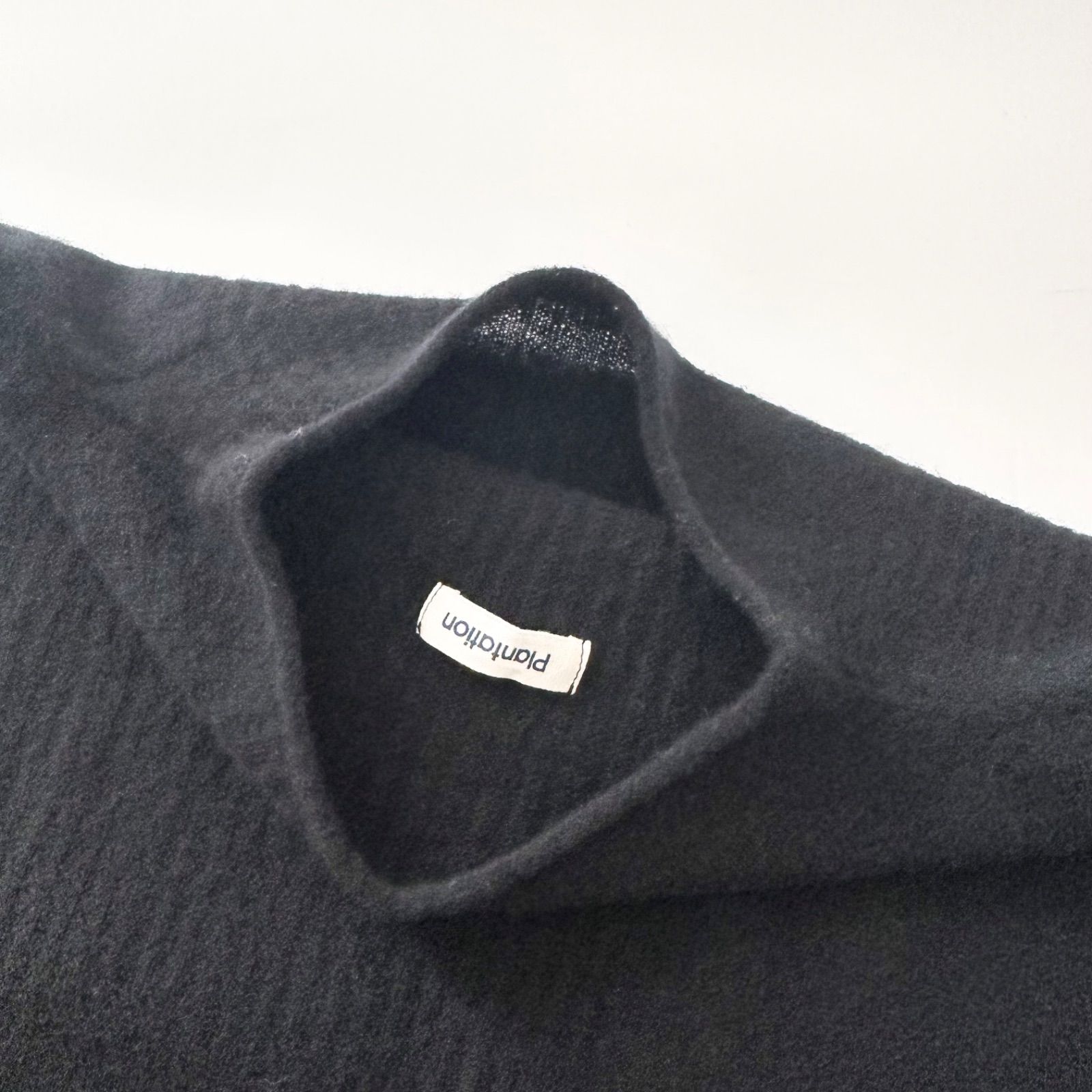 美品 2024AW Plantation プランテーション ブラッシュドニット