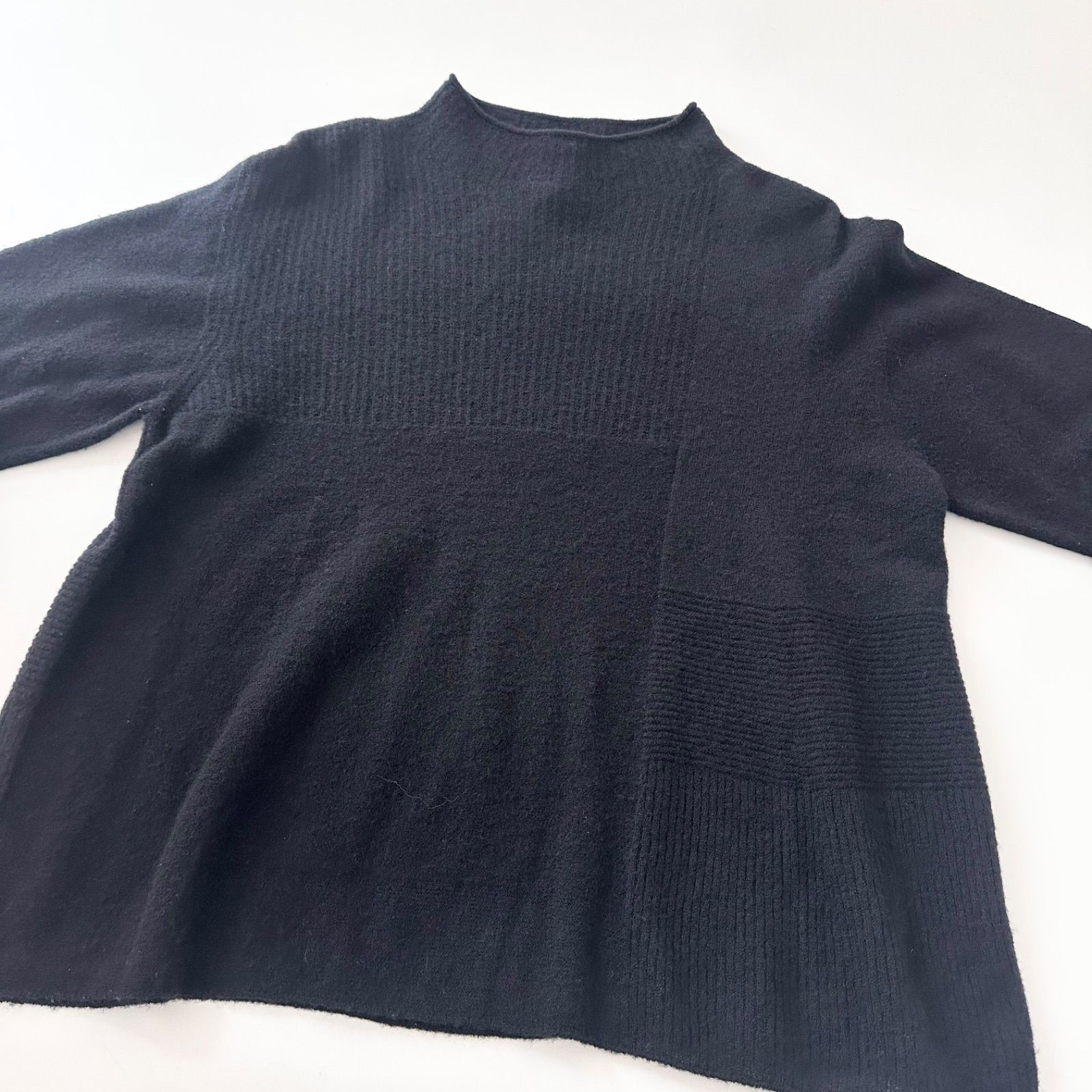 美品 2024AW Plantation プランテーション ブラッシュドニット