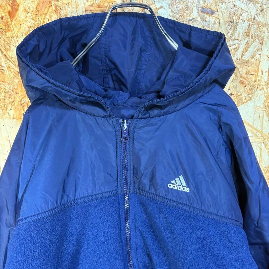 90's アディダスadidasリバーシブル ナイロン&フリース ジャケット