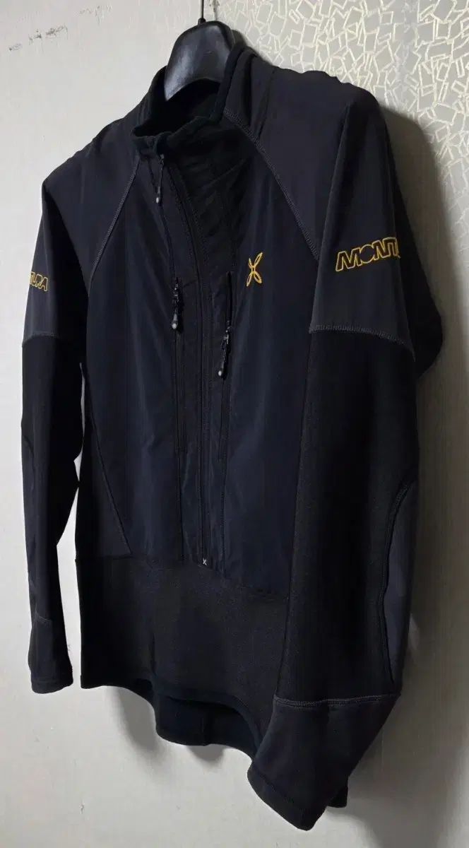 MONTURA モンチュラ 秋冬 3 4ジップアップ 登山シャツジャケット メンズ L 100