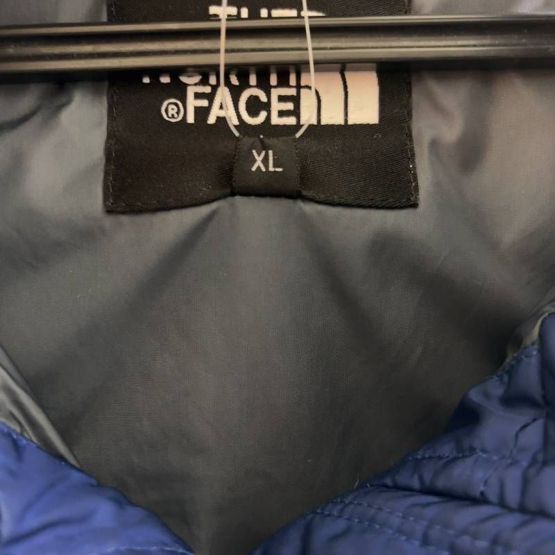 ノースフェイス ヌプシ ダウンベスト ブルー メンズ XLサイズ 中綿