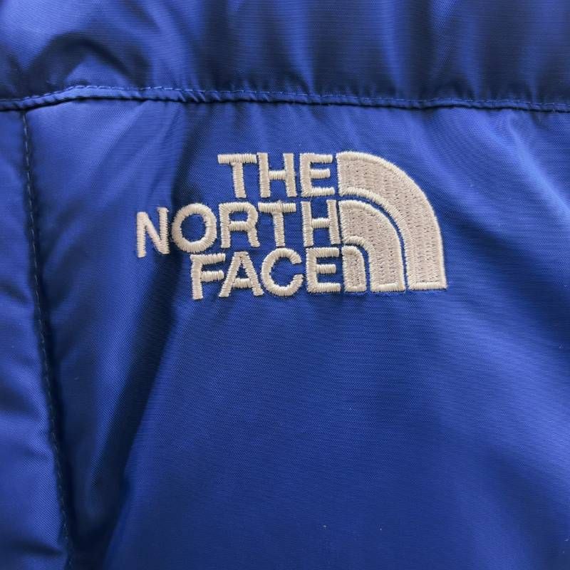 ノースフェイス ヌプシ ダウンベスト ブルー メンズ XLサイズ 中綿
