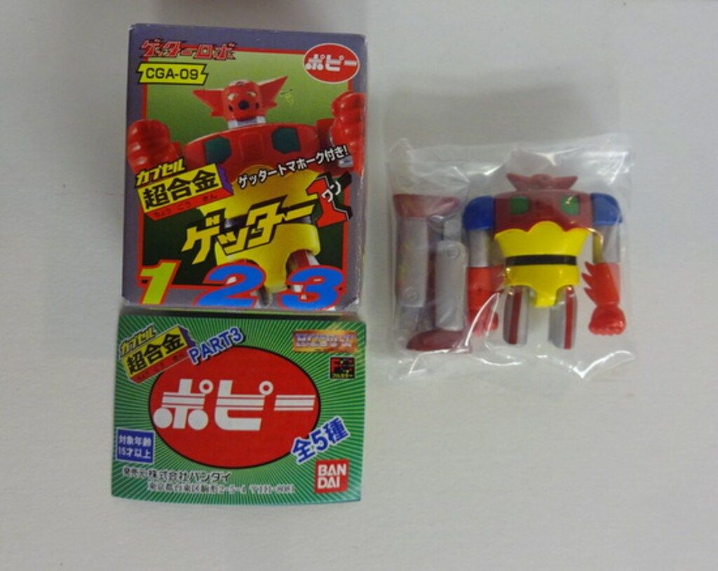 バンダイ カプセル超合金03 ゲッター1(肩青色) - メルカリ