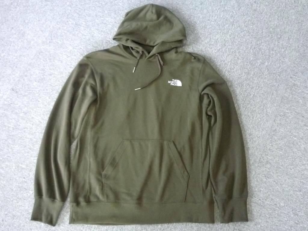 ノースフェイス スクエアロゴ フーディー Square Logo Hoodie NT 12230 ニュートープ スウェットパーカ メンズ XL T 1