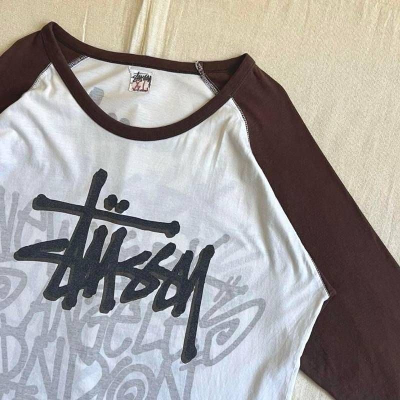 00s archive 旧タグ old stussy オールドステューシー 裏表プリント SS