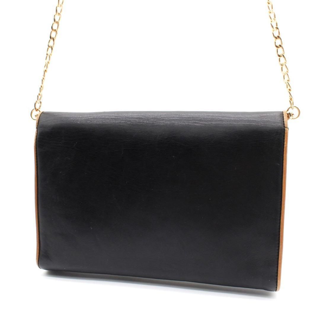 美品】CELINE セリーヌ レザー ショルダーバッグ 馬車金具 クロス