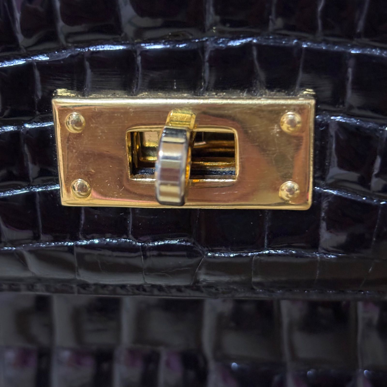 DD122 GENUINE CROCODILE SKIN クロコダイル スキン ハンドバック