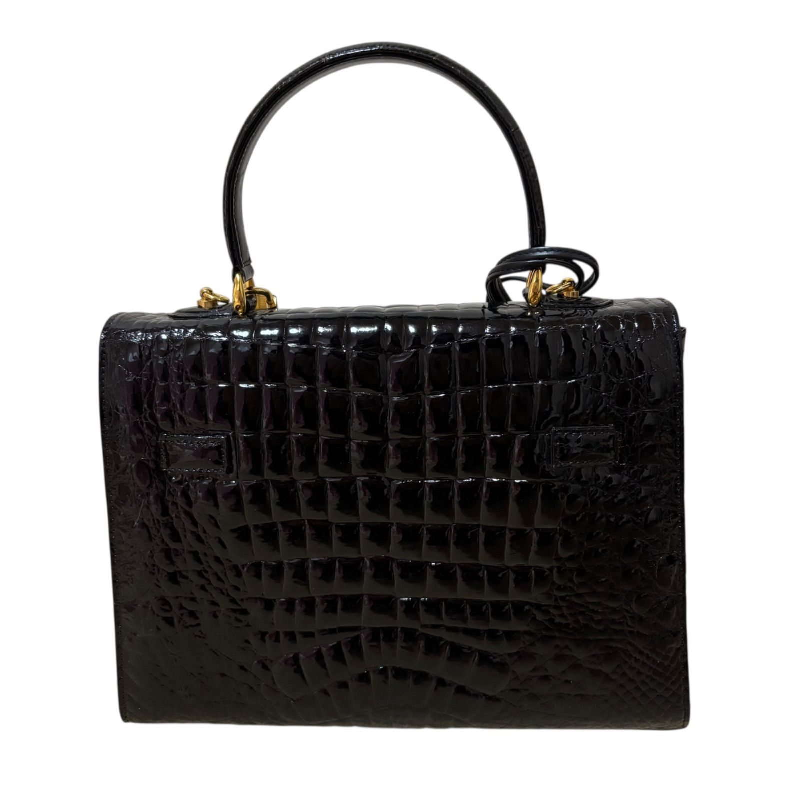 DD122 GENUINE CROCODILE SKIN クロコダイル スキン ハンドバック 