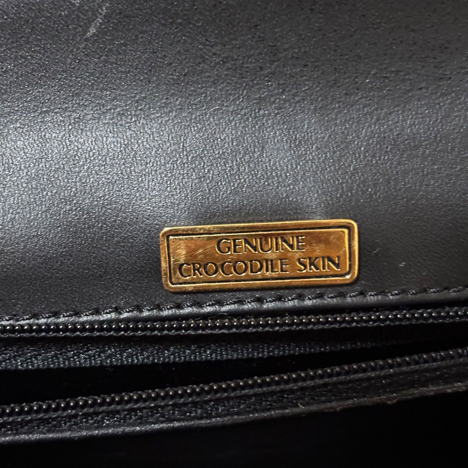 DD122 GENUINE CROCODILE SKIN クロコダイル スキン ハンドバック 