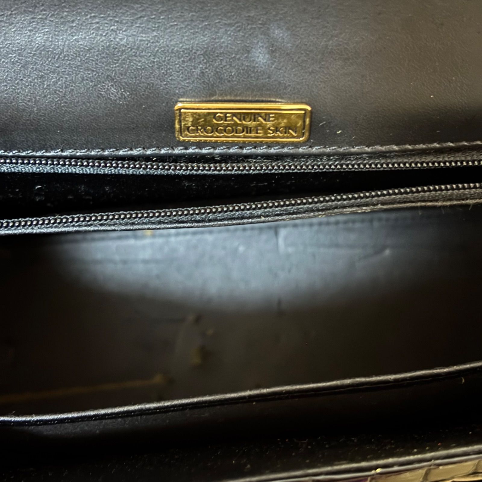 DD122 GENUINE CROCODILE SKIN クロコダイル スキン ハンドバック