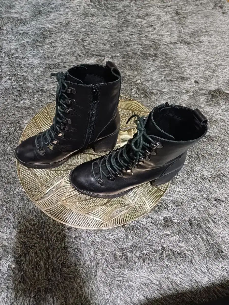 アンクル起毛 ブーツ レディース 厚底 スターカト 230 36