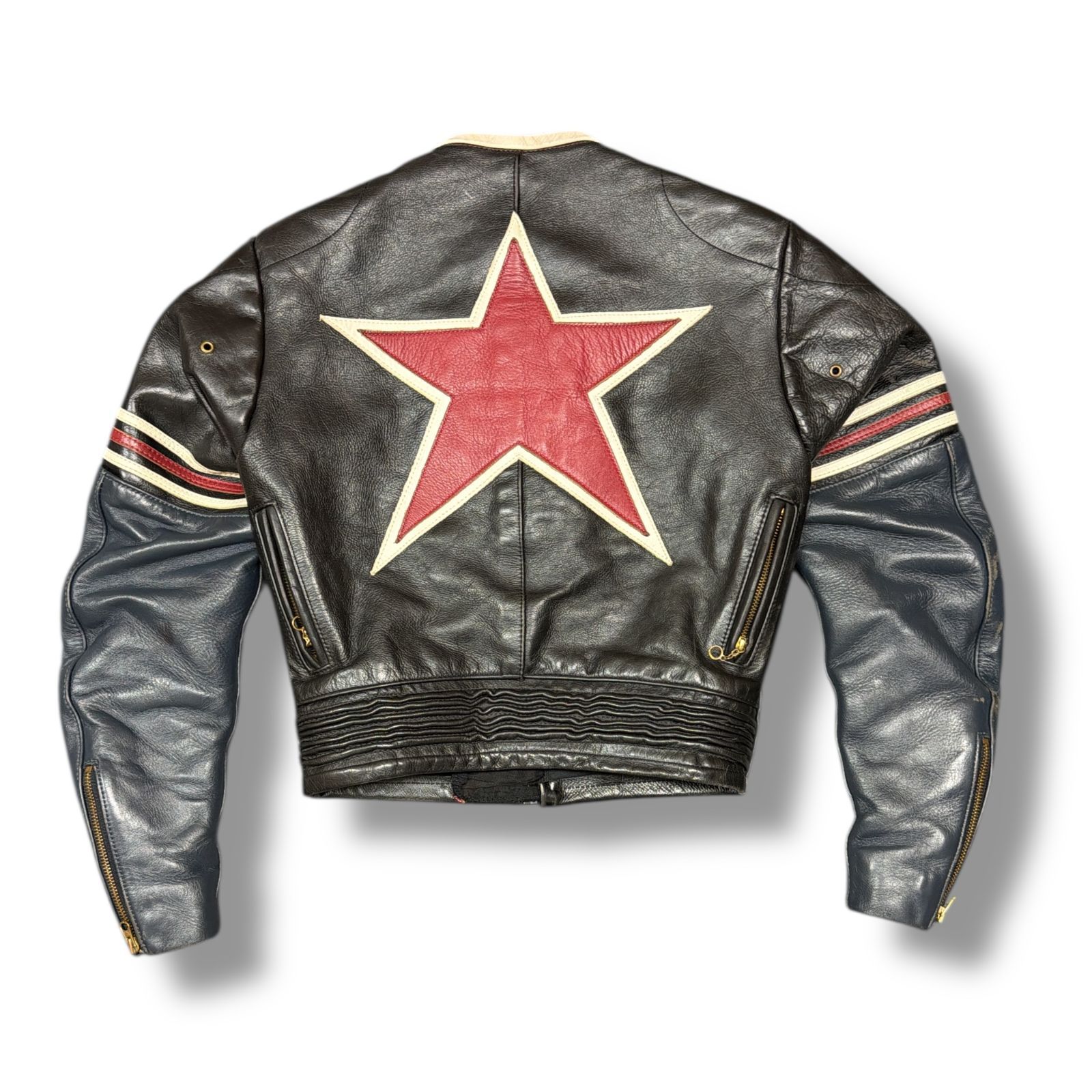 VANSON ワンスターレザージャケット シングルライダース 革ジャン