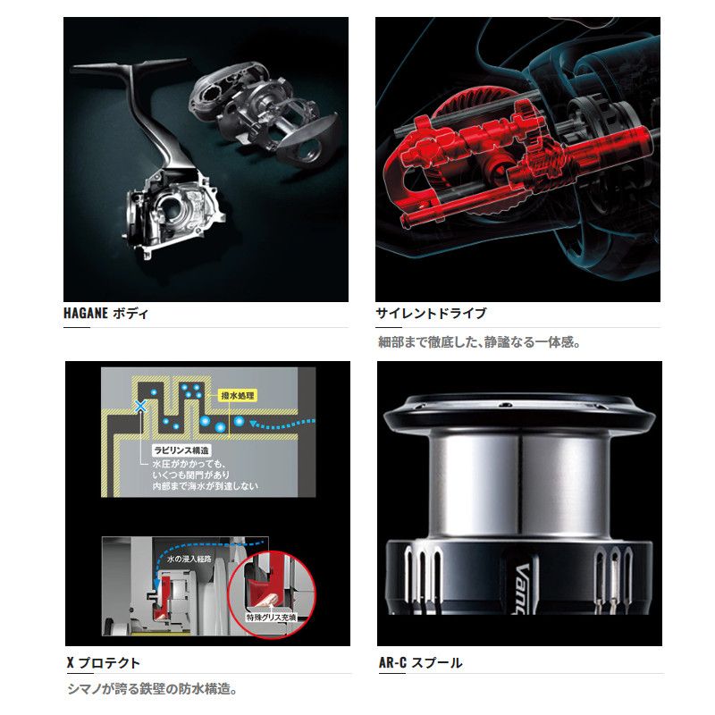 シマノ レバーブレーキリール 22 BB-X ハイパーフォース 2500DXXG S R