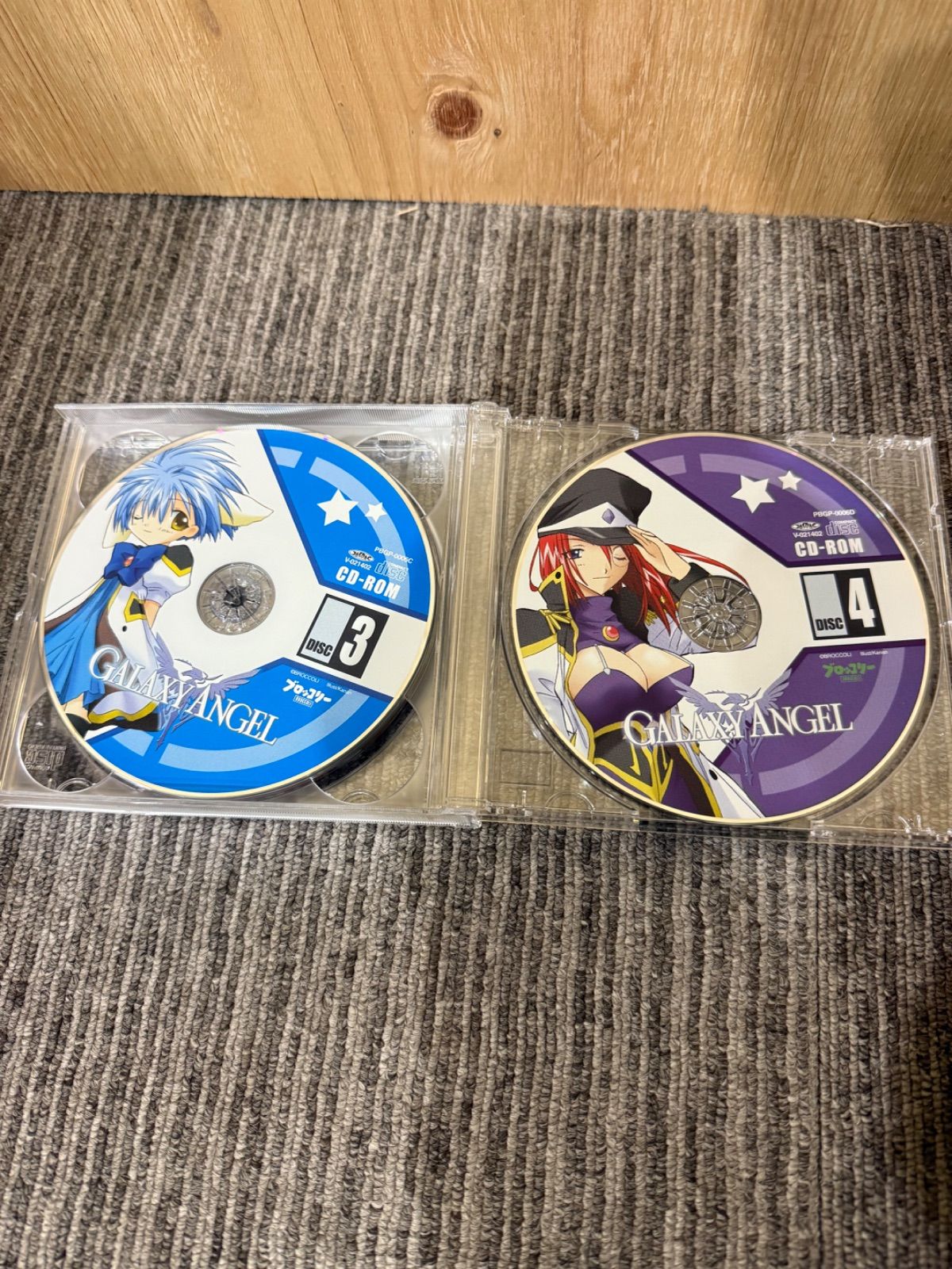 SGM】PC版 GALAXY ANGEL CD-ROM ディスクのみ - メルカリ
