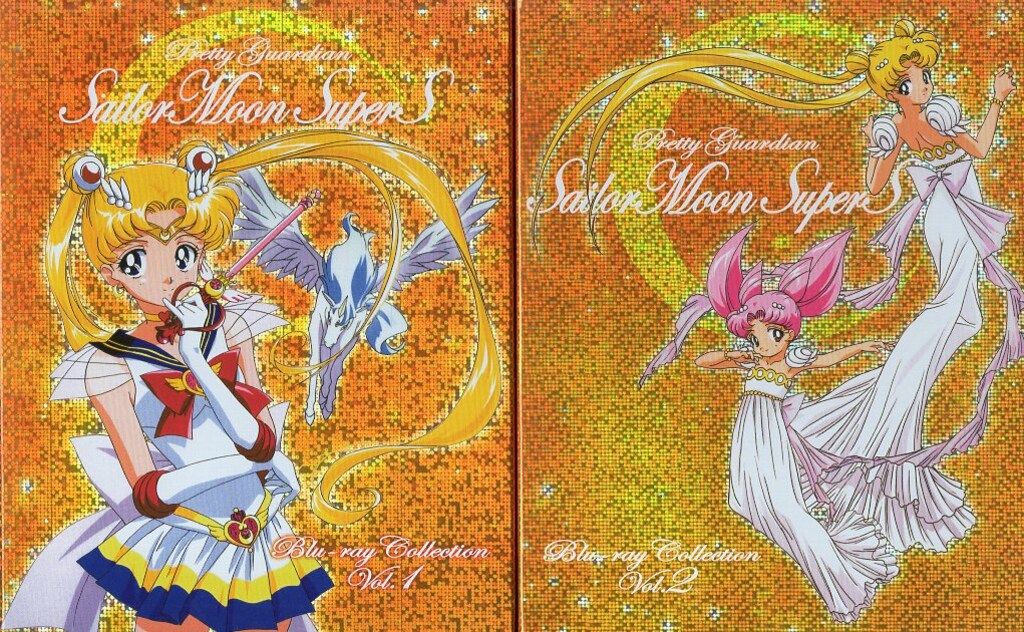 東映 アニメBlu ray 武内直子 美少女戦士セーラームーンSuperS Blu‐ray 全2巻 セット スリーブケースイタミ カビ臭有