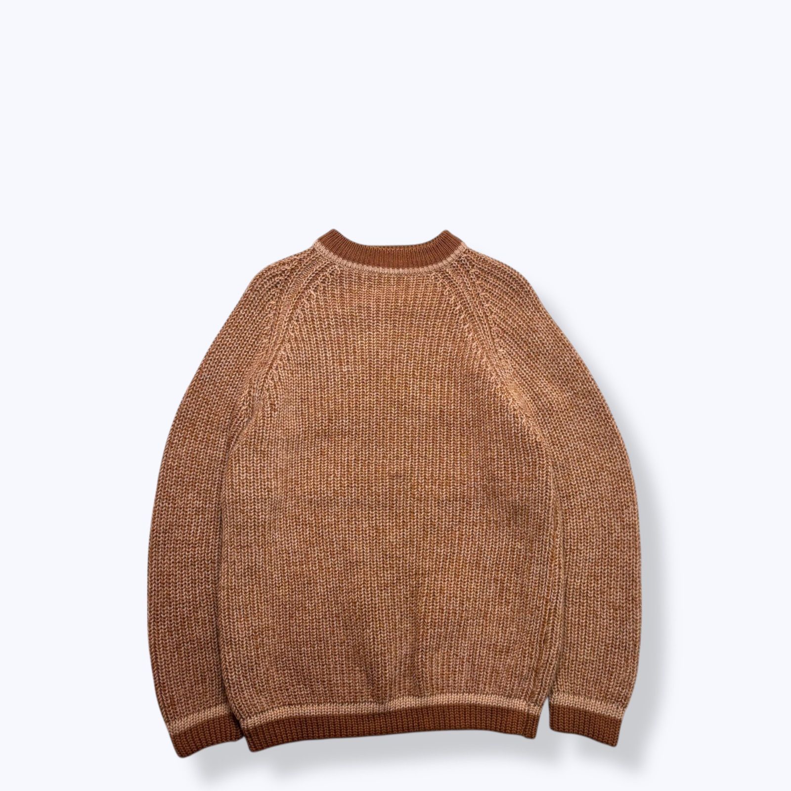 70s-80s Kilspindie Wool Knit Sweater Made in Scotland 【L