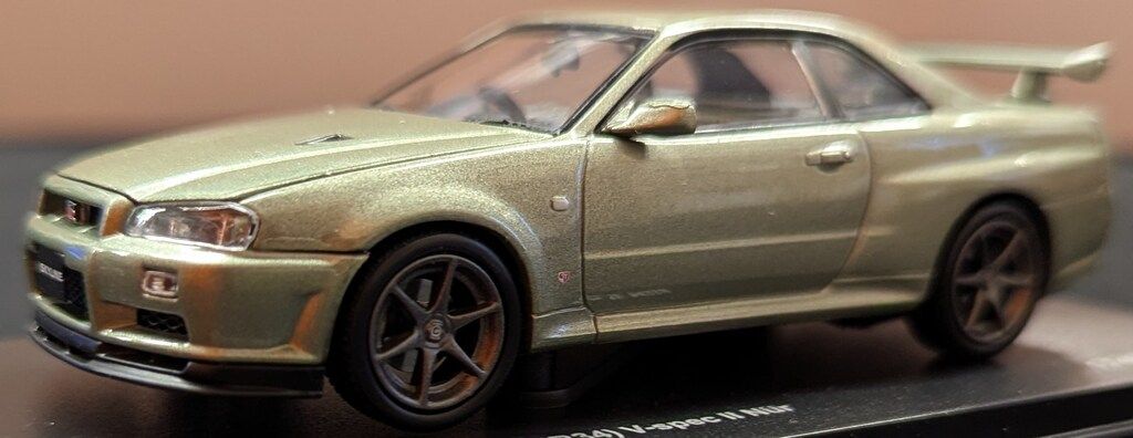 京商 1/43 NISSAN SKYLINE GT-R (BNR34) V-Spec II Nur (Millennum