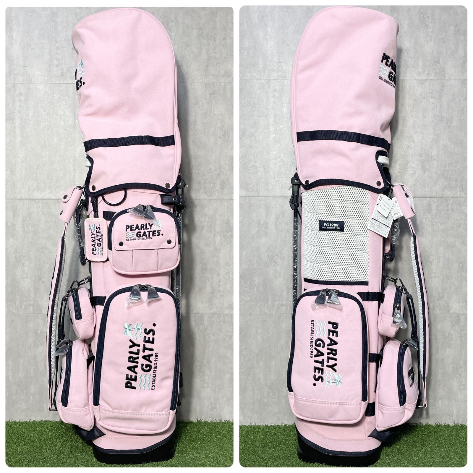 新品】PEARLY GATES パーリーゲイツ キャディバッグ ゴルフバッグ