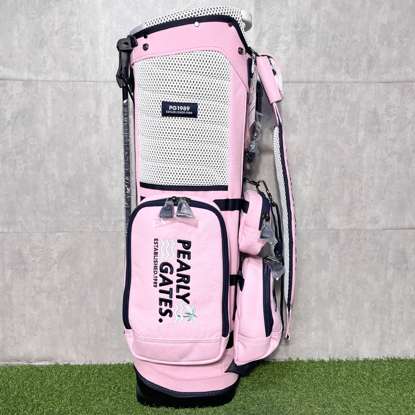新品】PEARLY GATES パーリーゲイツ キャディバッグ ゴルフバッグ