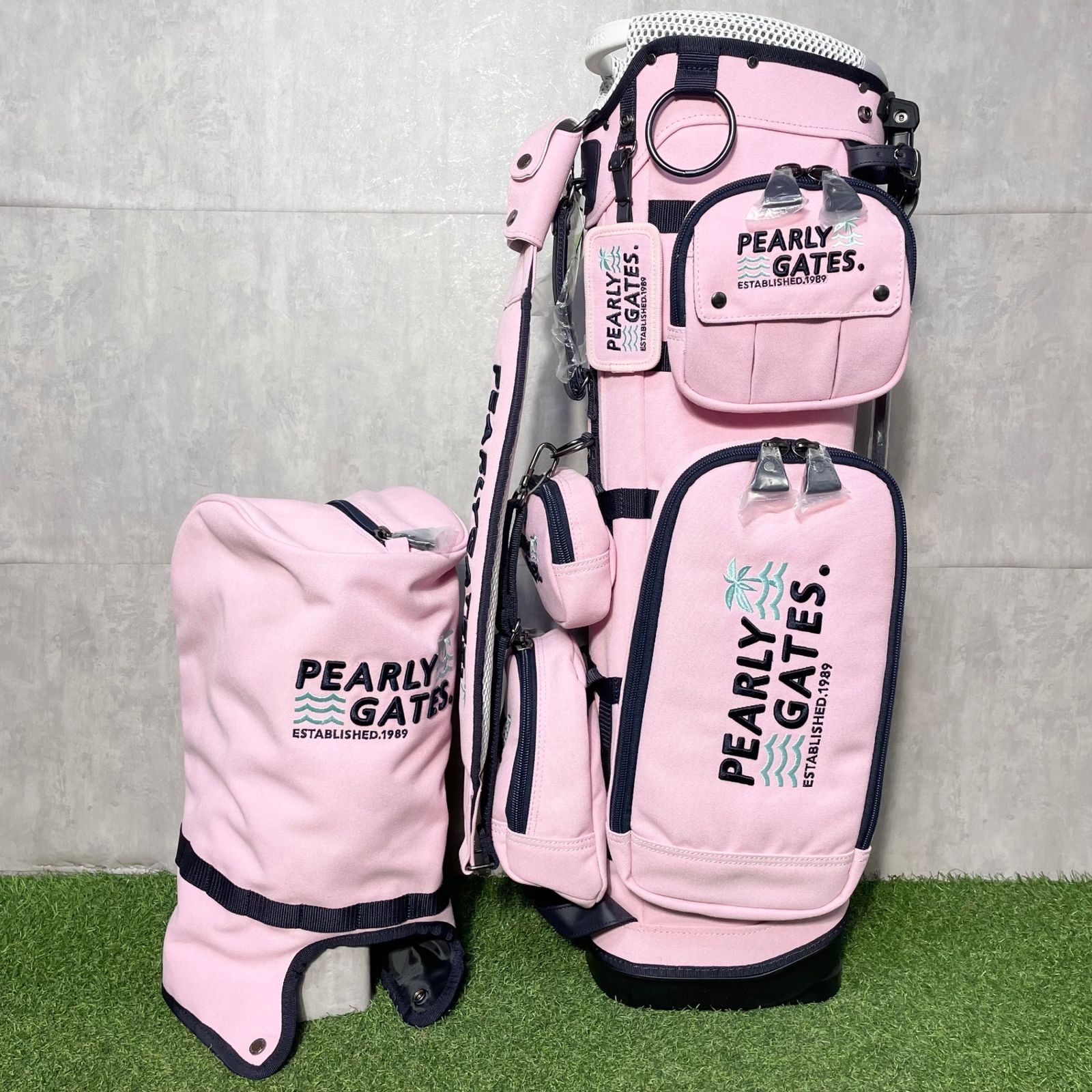新品】PEARLY GATES パーリーゲイツ キャディバッグ ゴルフバッグ