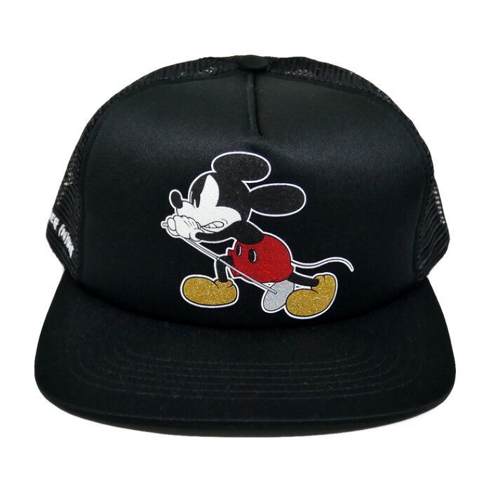 Supreme Number Nine Disney Mickey Mouse ナンバーナイン ミッキーマウス ディズニー 正規 25 AW FW Mesh Back 5 Panel Cap ミッキー メッシュバック5パネルキャップ Black 黒 F