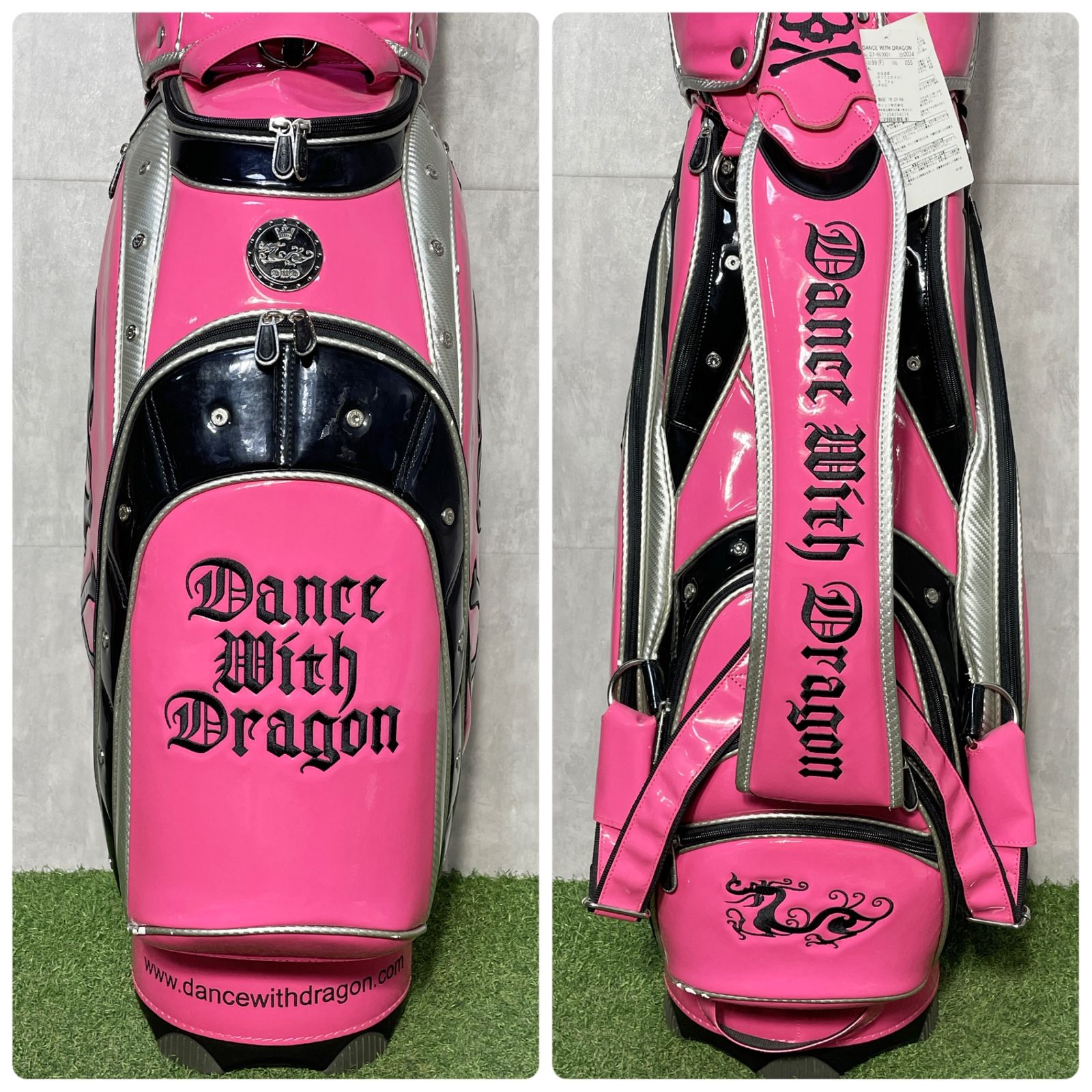 未使用品】 Dance With Dragon ダンスウィズドラゴン キャディバッグ