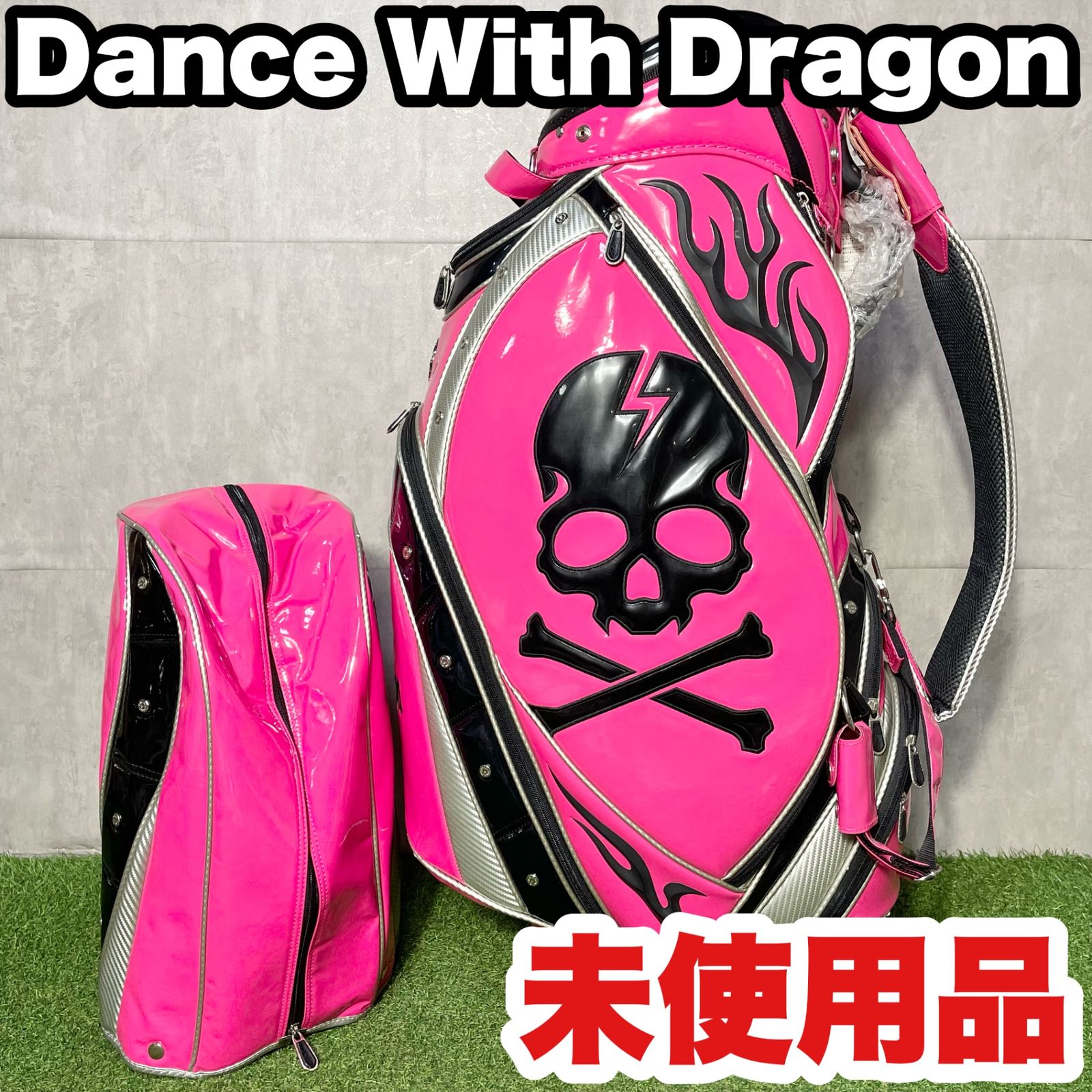 未使用品】 Dance With Dragon ダンスウィズドラゴン キャディバッグ