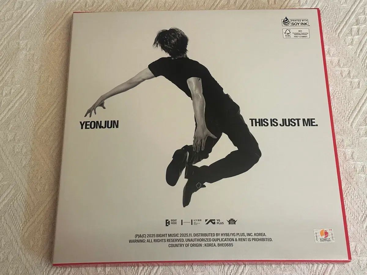 TXT ヨンジュン(YEONJUN・チェヨンジュン) ソロ サイン入り アルバム