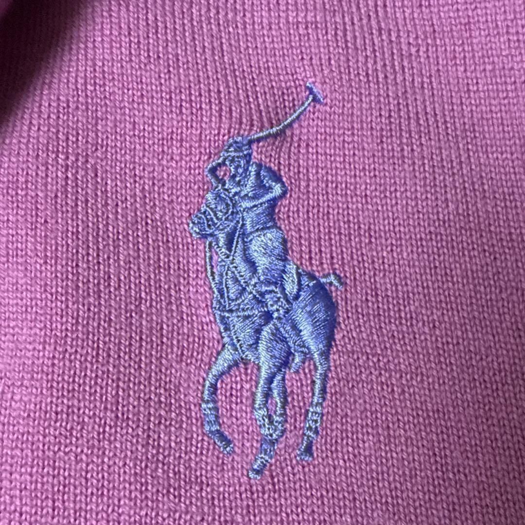 POLO GOLF RALPH LAUREN 防風 ハイネックハーフジップニット