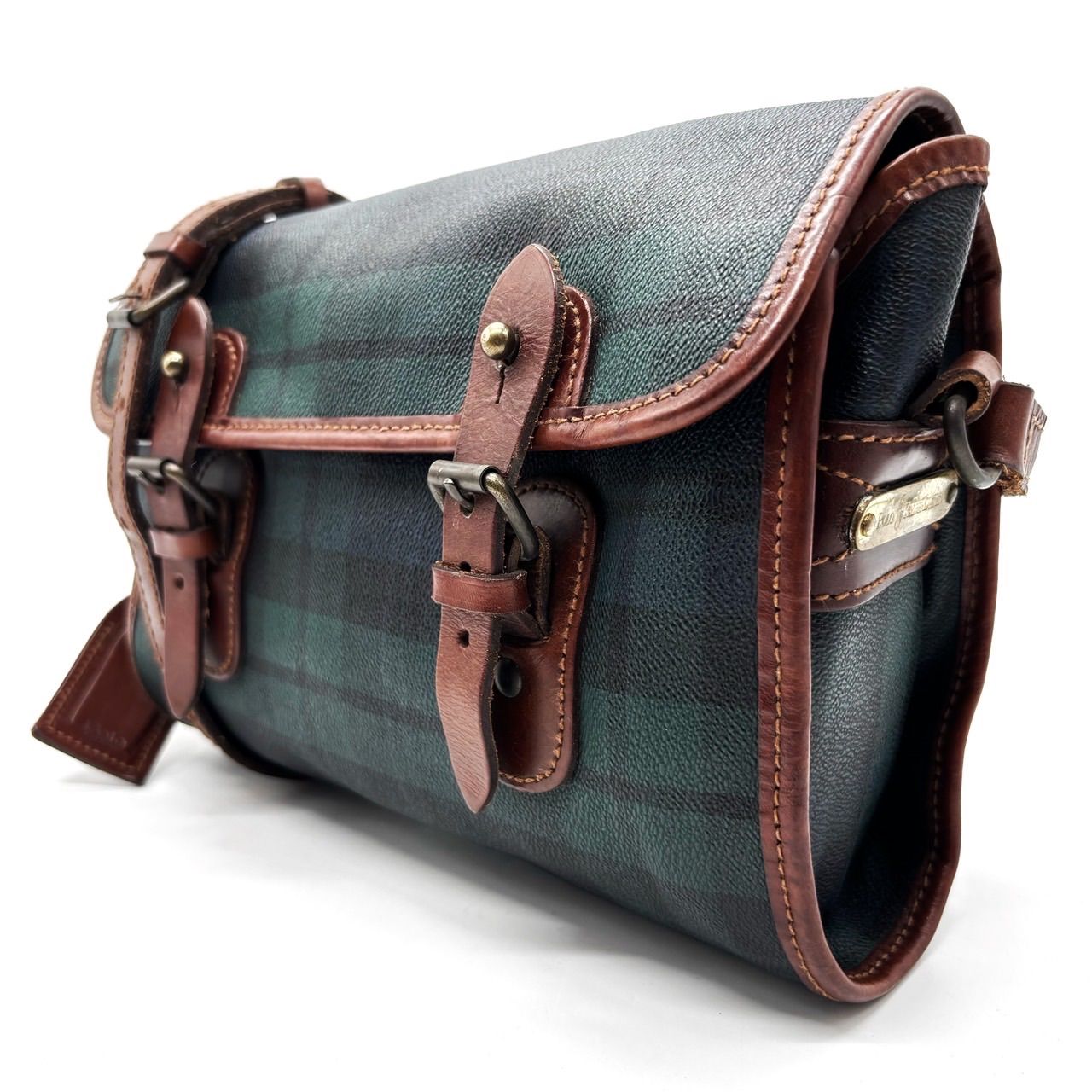 ✨良品✨ POLO RALPH LAUREN ラルフローレン チェック ショルダー