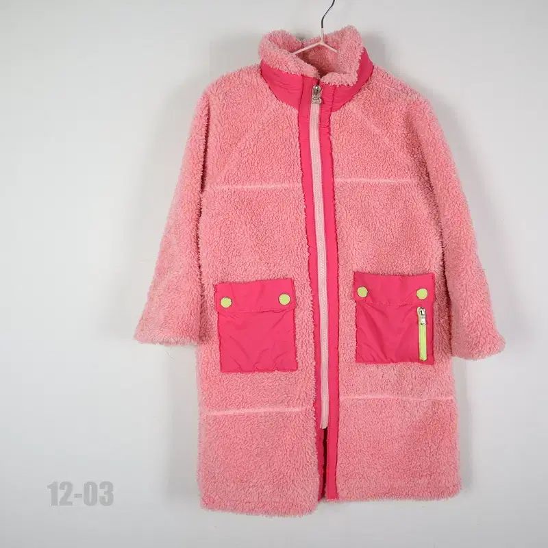 1269 ベネトンキッズ/女の子/2020ボアジップアップ/110