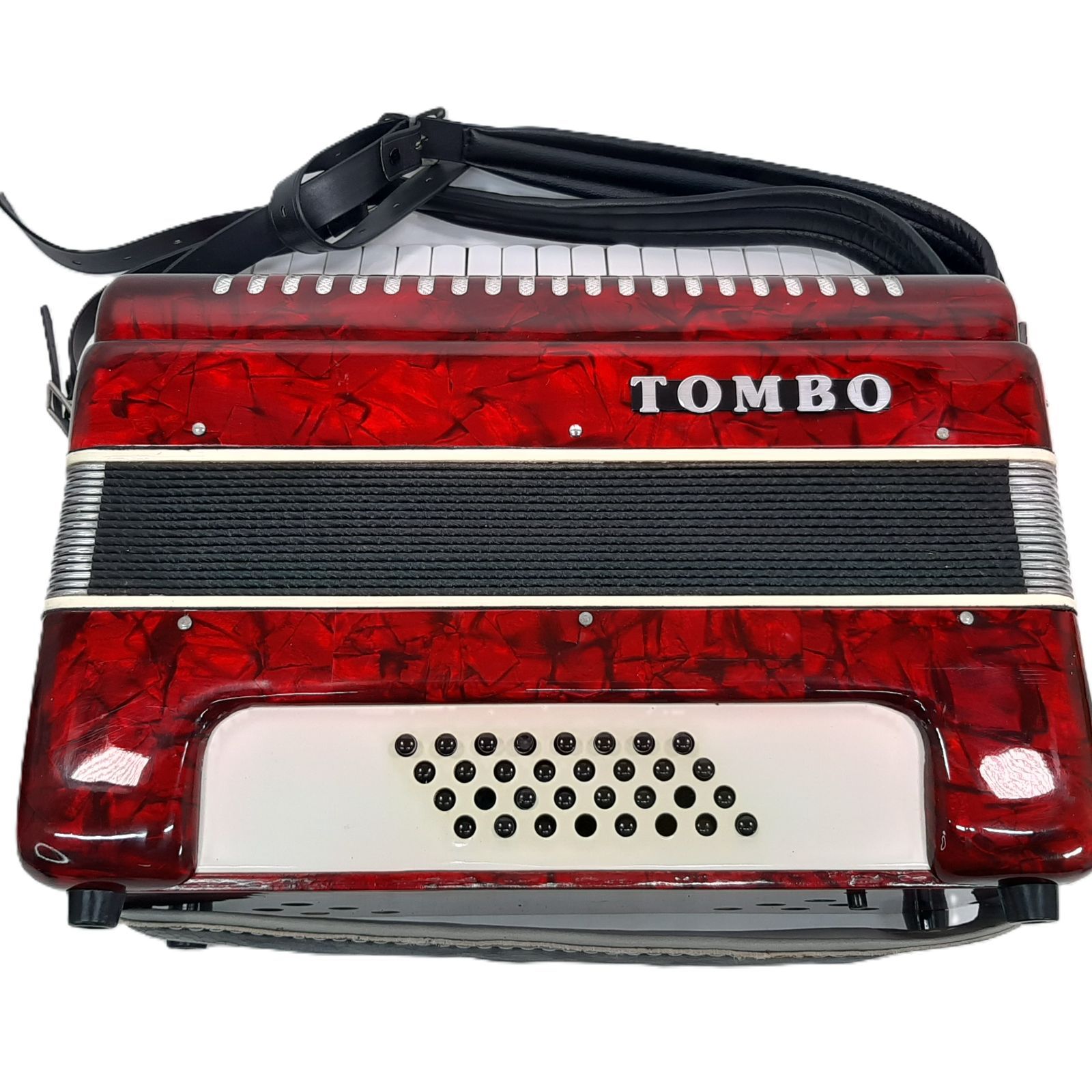 ジャンク】アコーディオン Tombo T32N ハードケース付き - メルカリ