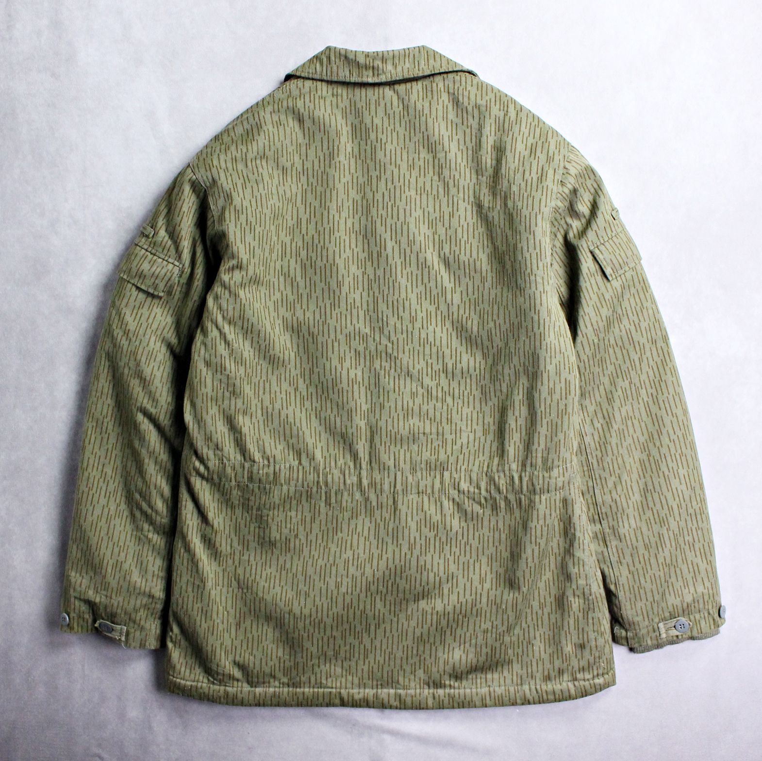旧東ドイツ軍 NVA レインドロップカモ 中綿入り ジャケット 70s～80s
