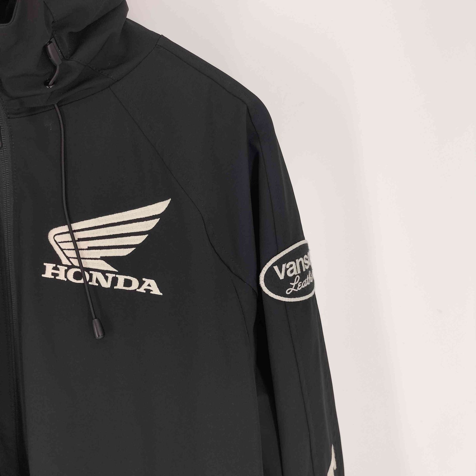 VANSON(バンソン) HONDA 三層ストレッチ フル ZIP パーカー ジャケット メンズ import：XXL 【中古】【ブランド古着バズストア】 バンソン VANSON HONDA 三層ストレッチ フル ZIP パーカー ジャケット