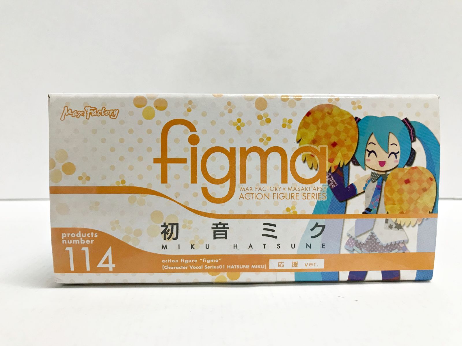 27.【未開封】figma 初音ミク 応援ver. 114 Cheerful JAPAN! ボカロ