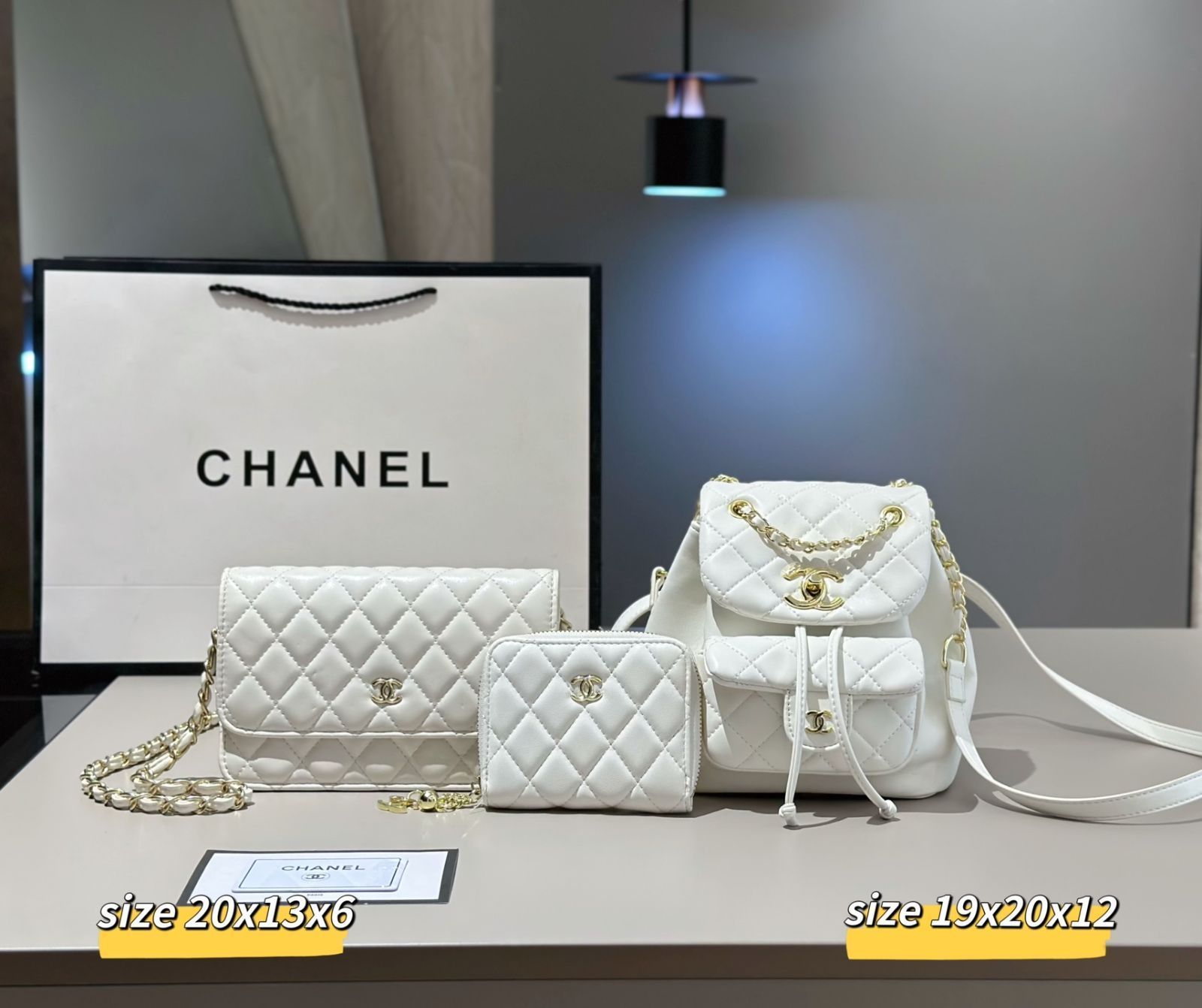 再値下げ！　シャネル3点セット 最終値下げ CHANEL シャネル ショルダーバッグ リュック 財布 3点