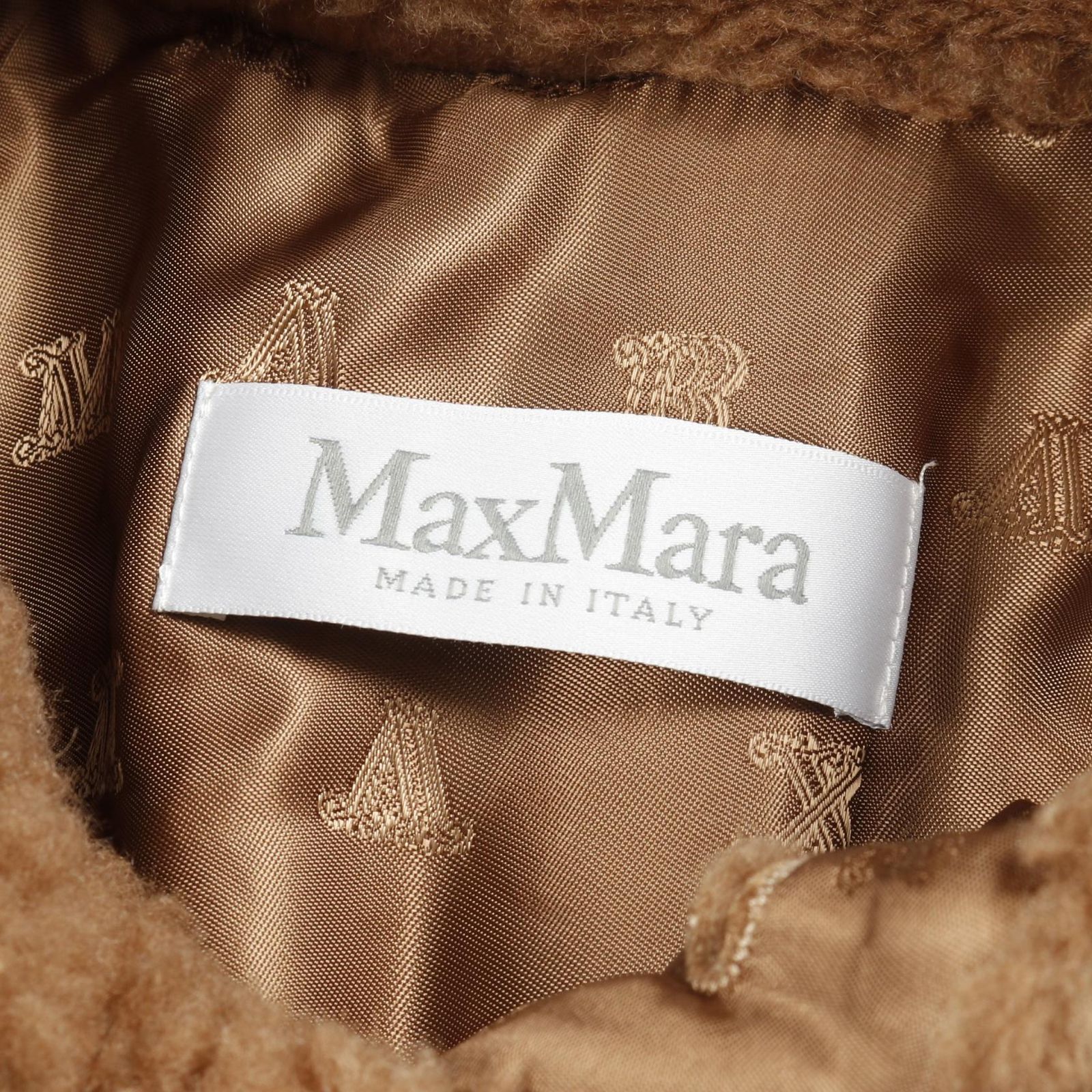 マックスマーラ MAX MARA ポンチョ テディベア ケープ シルク