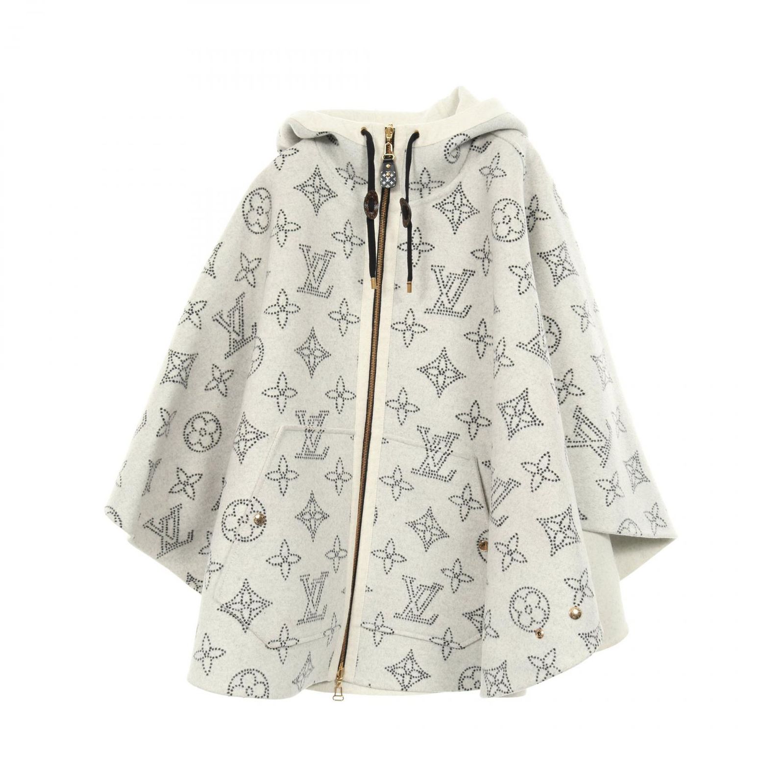 ルイ・ヴィトン LOUIS VUITTON ポンチョ リバーシブル モノグラム